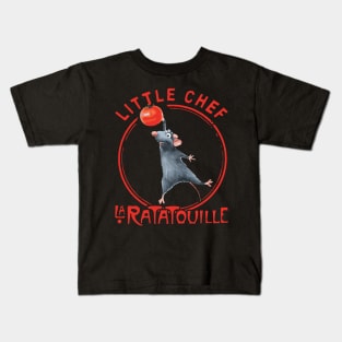 Ratatouille Tribute - Ratatouille Little Chef Kitchen - Epcot Remy Haunted Mansion - Pixar Rat Lion King Wall e - Up - ratatouille - Pirates Of The Caribbean - ratatouille -Tangled Kids T-Shirt